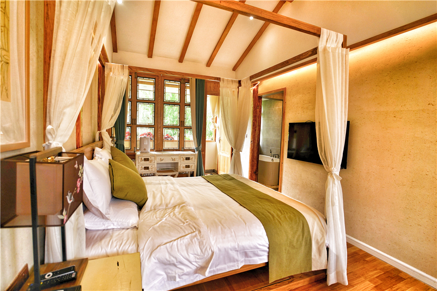 震撼丽江古城木府,丽江古城大观园木府