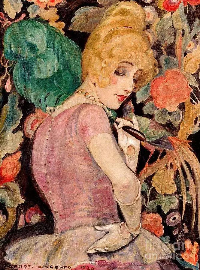 丹麦情色画家，丈夫变性做她的模特！