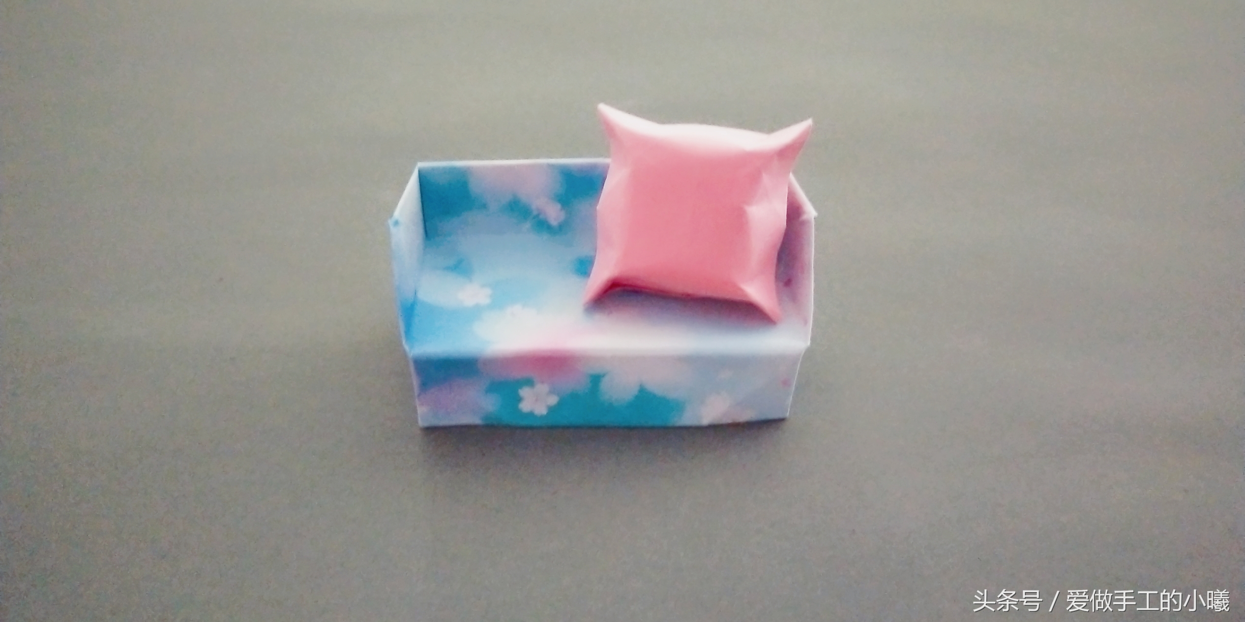 简单沙发折纸教程大全,幼儿折纸沙发图解