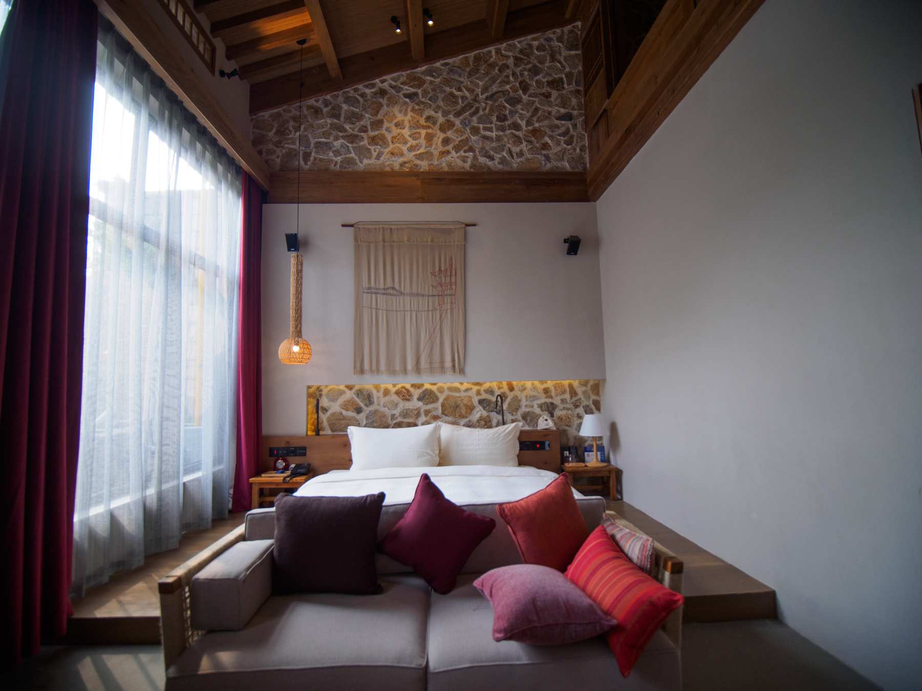 梦溪山庄与旗袍,杭州西湖区梦溪山庄