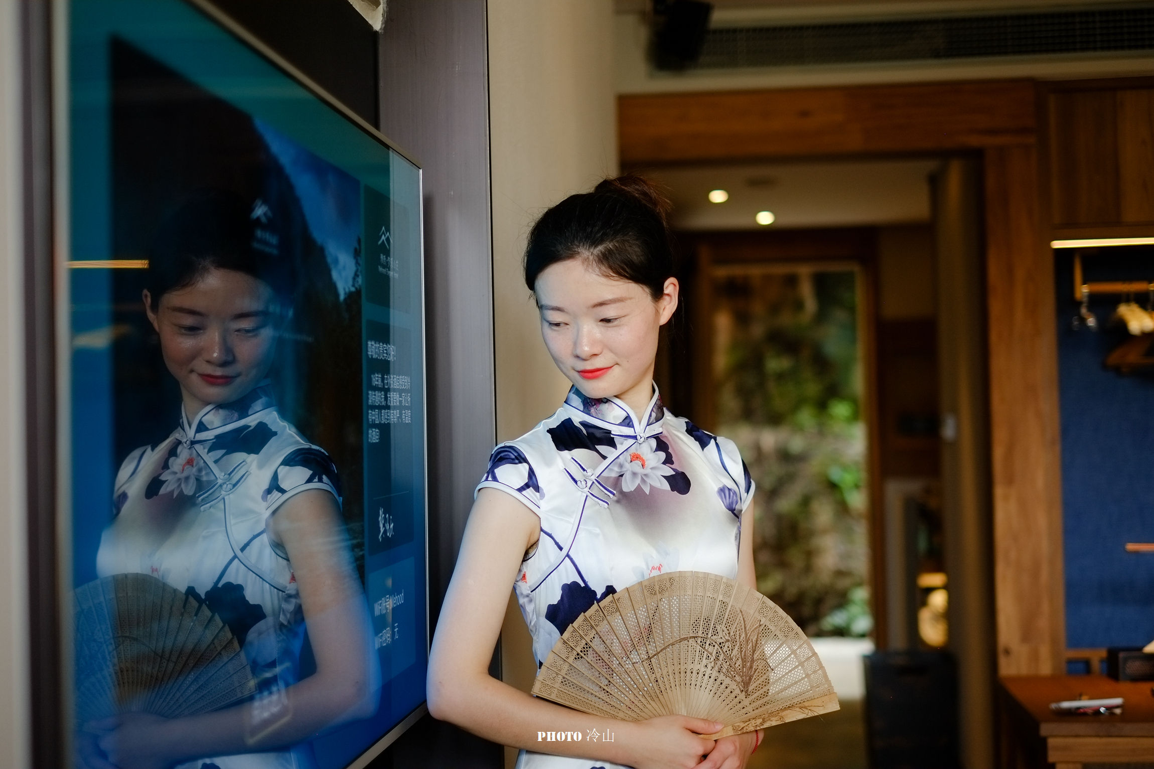 梦溪山庄与旗袍,杭州西湖区梦溪山庄