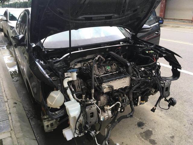 水淹车修复全过程帕萨特,帕萨特水淹车修复