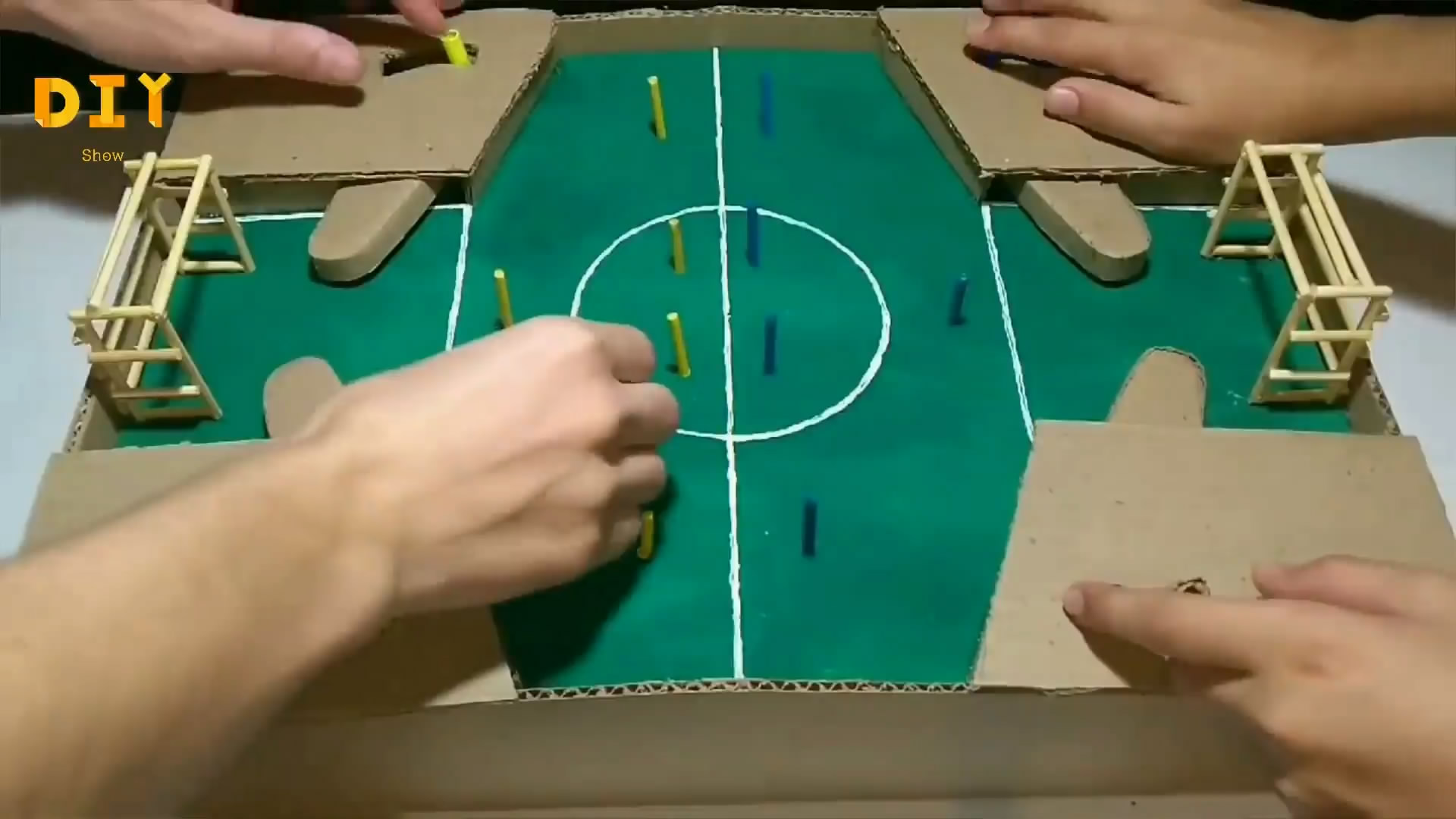 纸板diy手工弹珠玩具,纸板弹珠手工制作