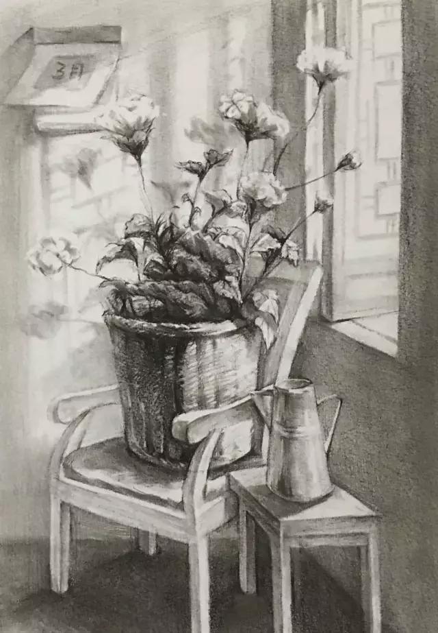 清华美院设计素描2015年高分卷,清华美院2016年校考素描