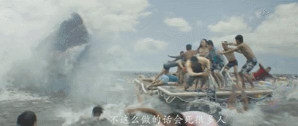 很久没看到这么好看的鲨鱼片了,巨齿鲨在三亚吃饺子宴太有创意了