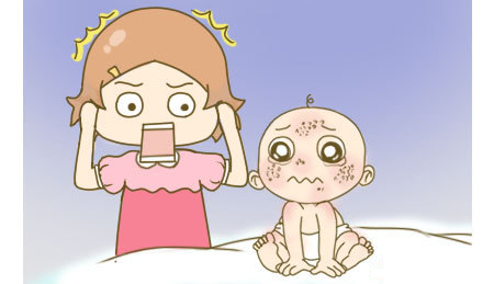 怎么区分宝宝湿疹还是痱子,湿疹和痱子一起怎么护理