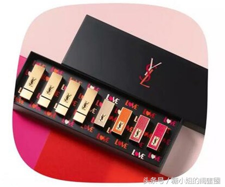 阿玛尼七夕礼盒和ysl七夕礼盒,阿玛尼七夕限定口红套装