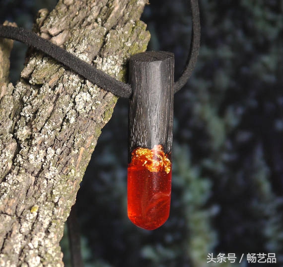 布艺纯手工制作工艺吊坠项链,手工项链吊坠diy