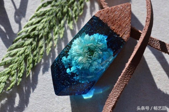 布艺纯手工制作工艺吊坠项链,手工项链吊坠diy