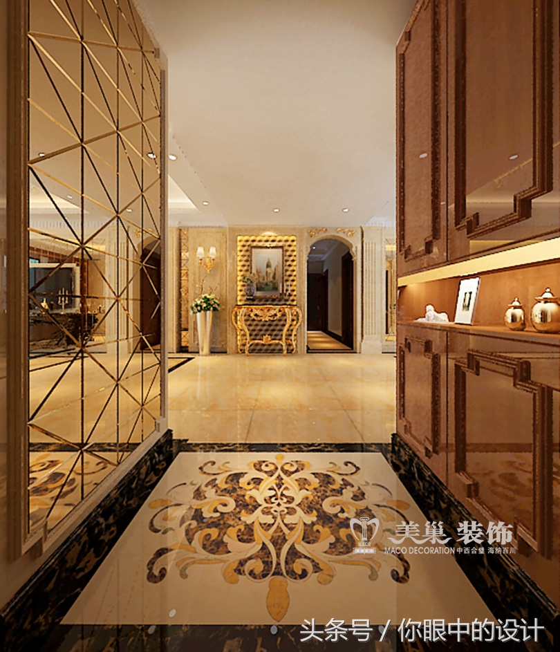 蓝堡湾四期小户型装修效果图,蓝堡湾90平两室欧式