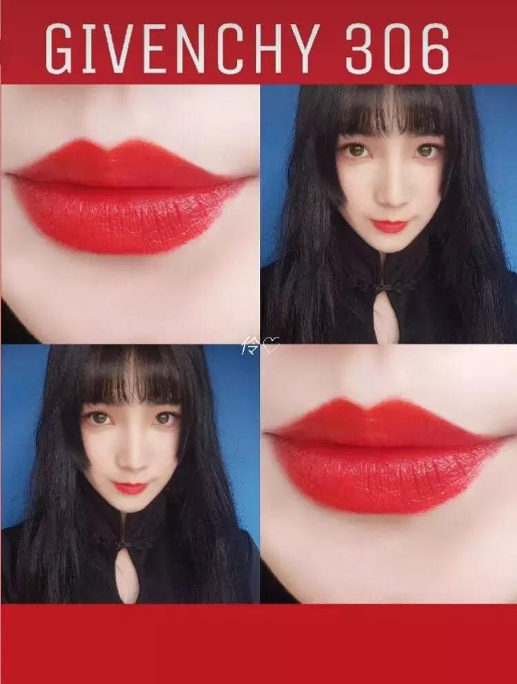 纪梵希口红315查不出来,纪梵希粉丝绒39口红真实试色