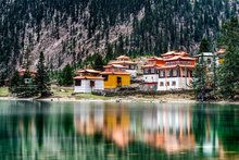 九天瑶池措卡湖完整视频,措卡湖人间仙境九天瑶池