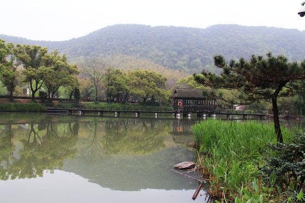 绍兴湖面上的桥,绍兴越城的桥