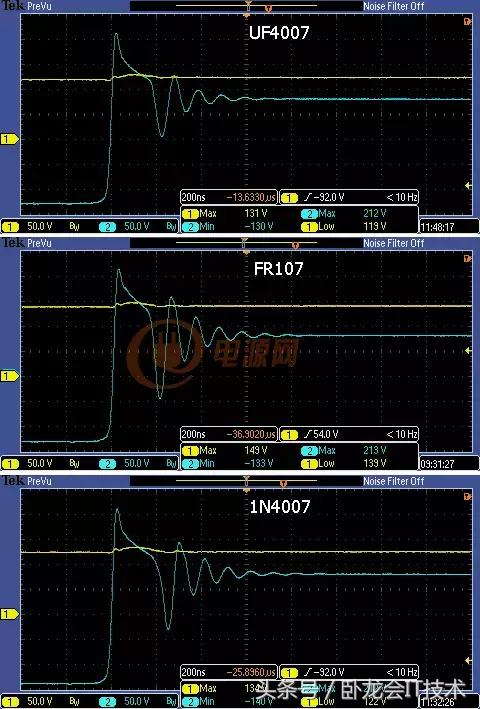 rcd钳位电路二极管选择,rcd钳位电路中的二极管