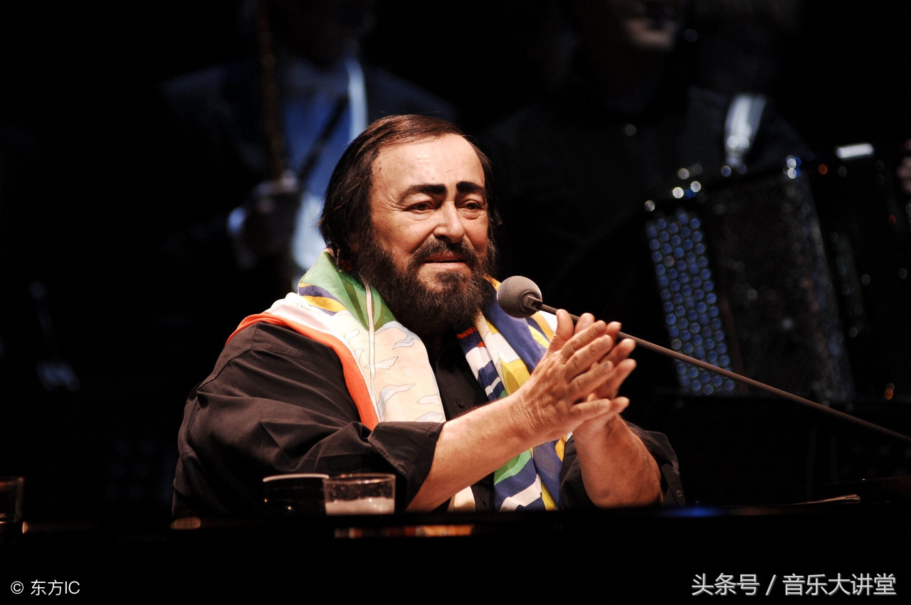 帕瓦罗蒂讲解声音的走向,帕瓦罗蒂呼吸法