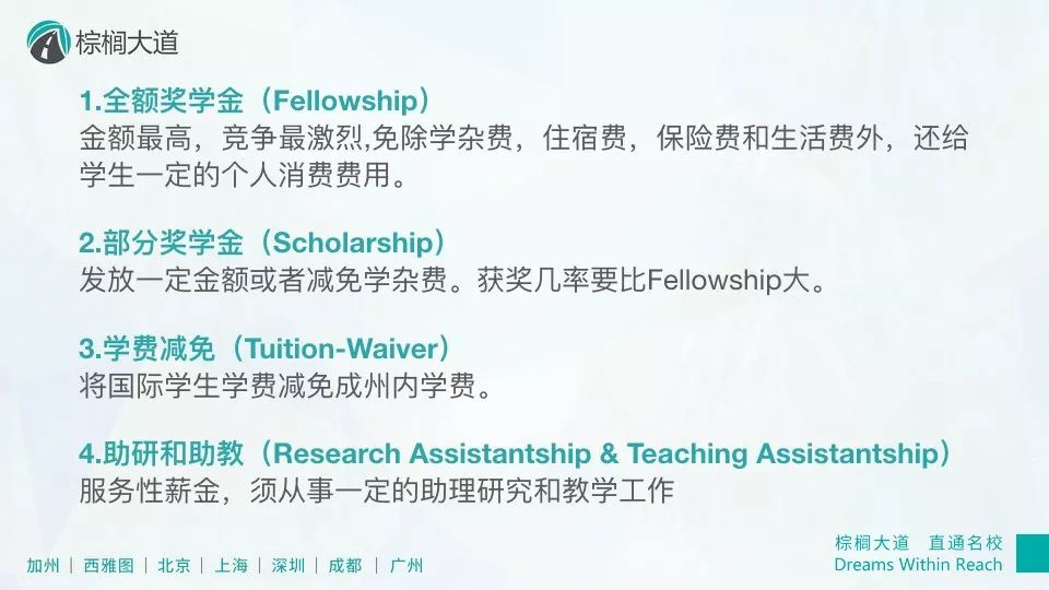 美国留学全额奖学金申请步骤,美国留学如何申请全额奖学金