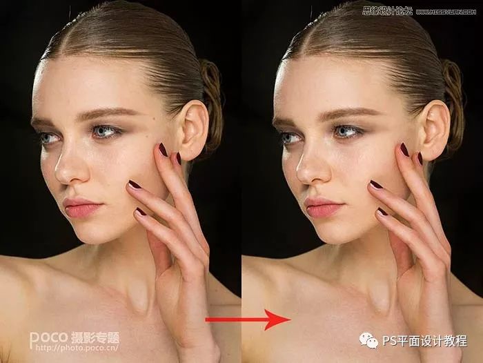 ps高级磨皮精修图技巧,ps给人物肖像后期精修磨皮