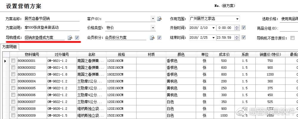 家具店导购员提成计算,家具销售店经理总提成算法