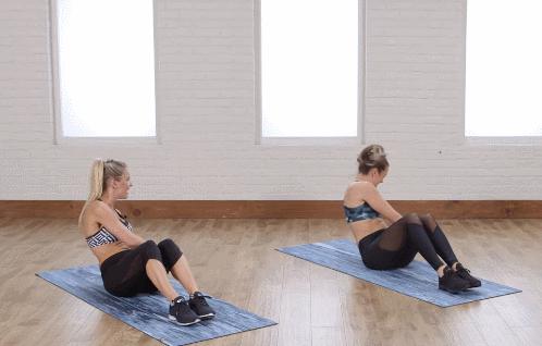 马甲线的训练方法七天一个动作,马甲线训练方法5天打卡1个动作