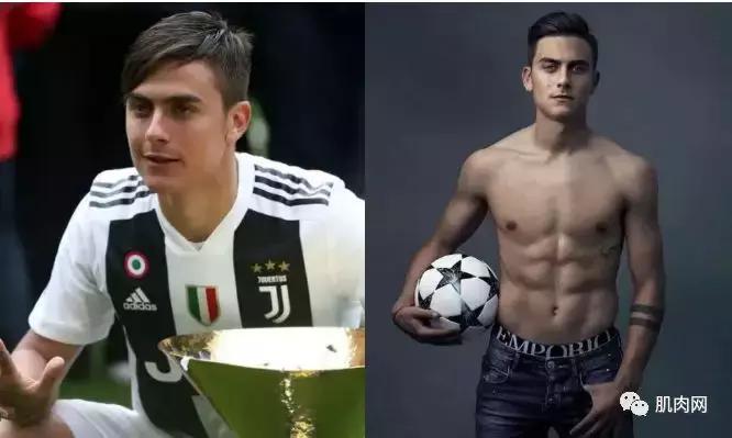 当男足脱掉衣服，确实不忍直视了！年薪1亿，白斩鸡身材！