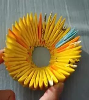 自制可爱笔筒教程,三角插笔筒简单又漂亮