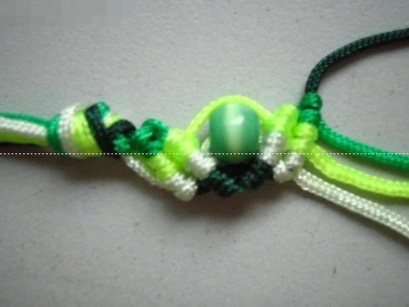 文玩手链绳结编法图解大全,怎样编手串绳结挂物