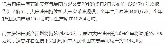 大庆石油现状,大庆人生活现状