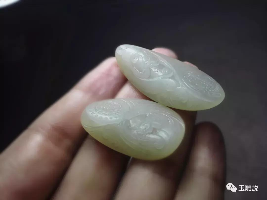 龙凤成翔和龙凤呈祥,玉雕一对龙凤呈祥