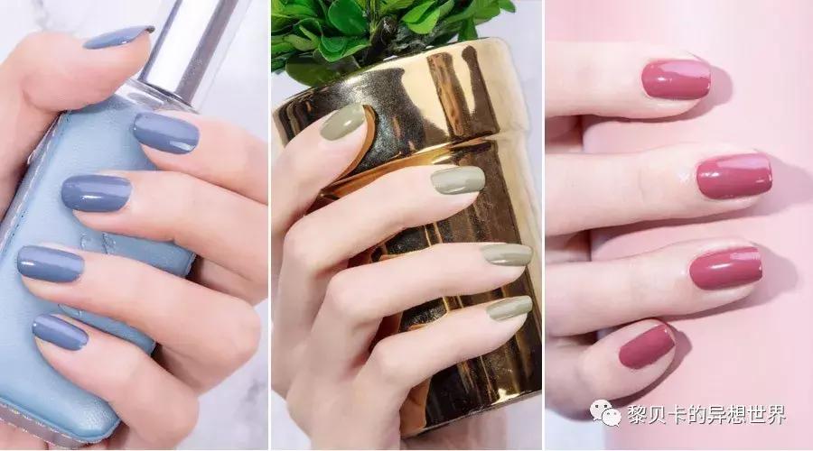 夏天指甲油2022年新款显白图片,显手白的十种指甲油推荐