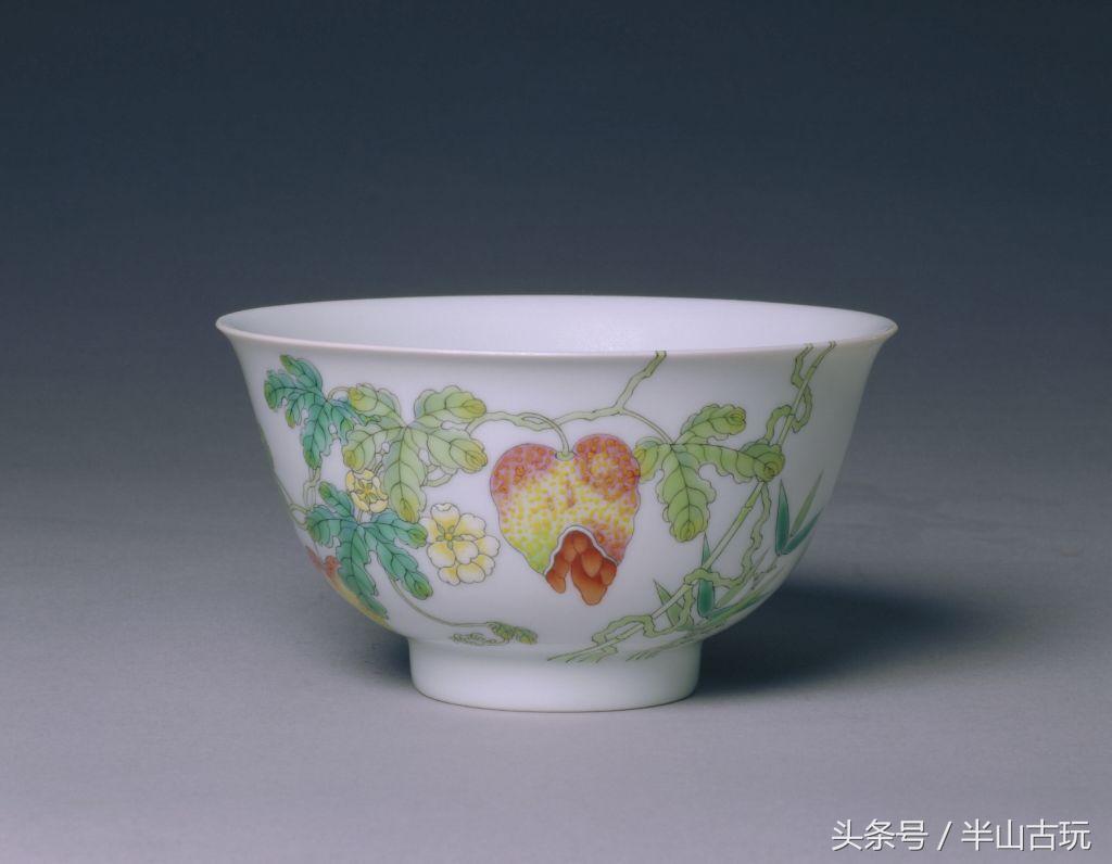 清代嘉庆官窑黄地粉彩瓷器,道光粉彩瓷器拍卖价格