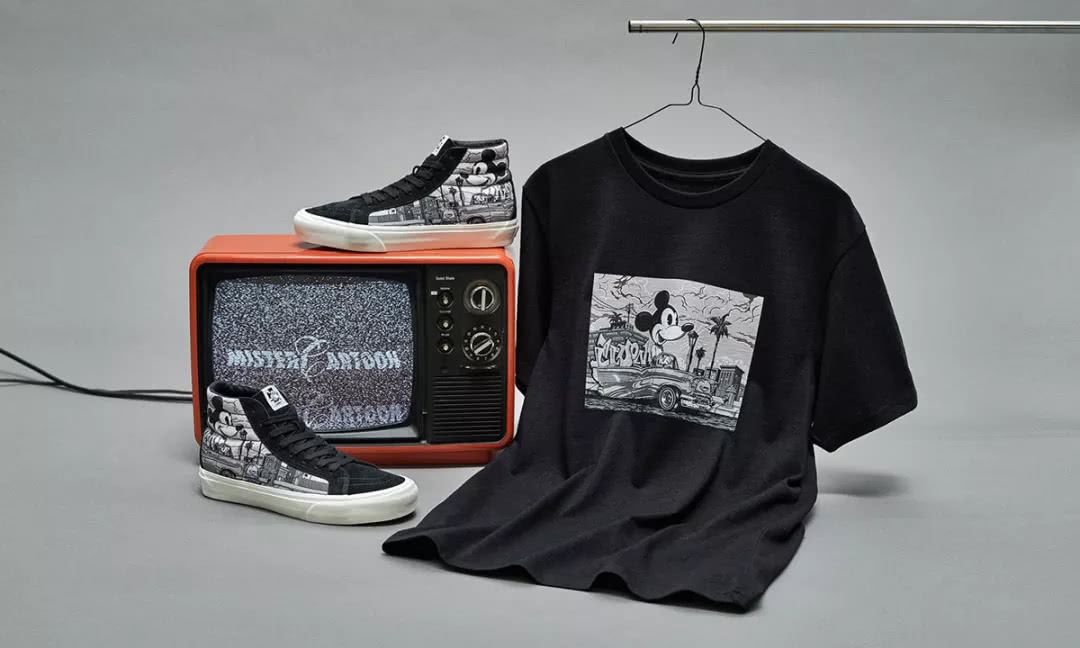 vans米奇联名,vans全新联名系列正式发布