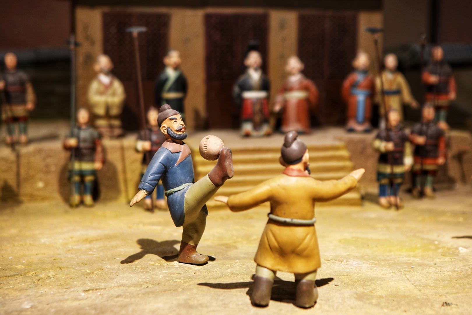 足球起源于中国哪个朝代,足球起源地中国