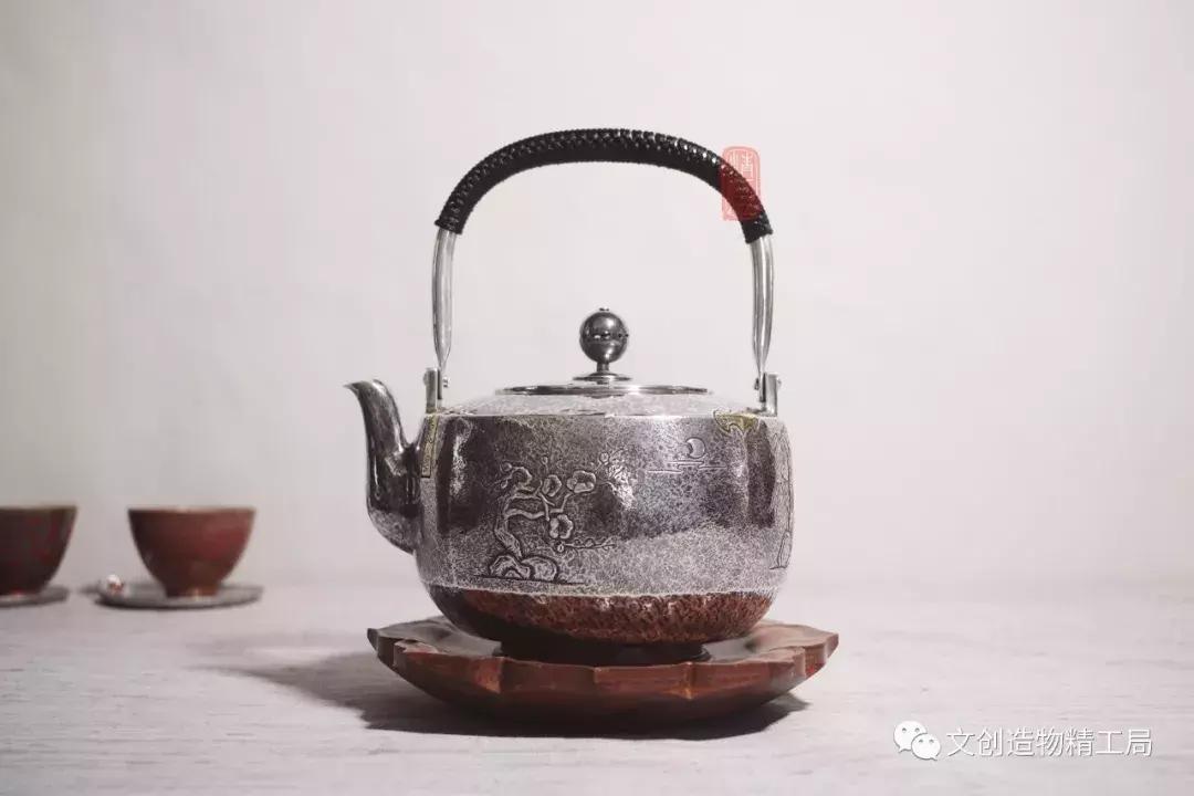 文创造物精工局银壶怎么样,银壶干烧后修复完成