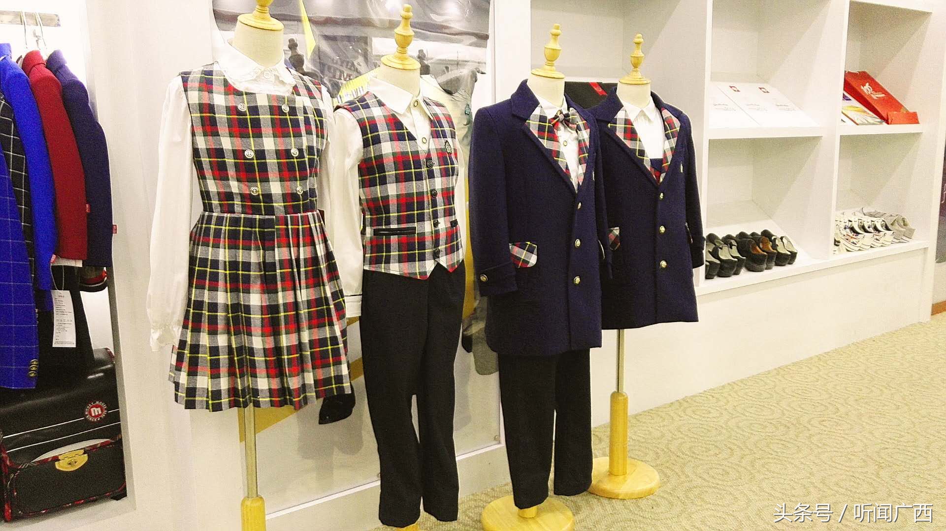 南宁中小学生校服新希望销售点,南宁学校秋季服装