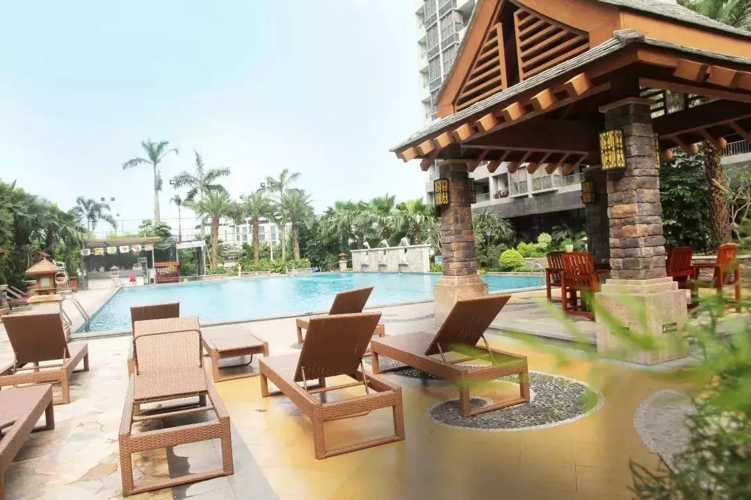 当巽寮湾五星遇上从化温泉!¥699=海王子亲海房+望谷国际公寓私家泡池房~还买1送1