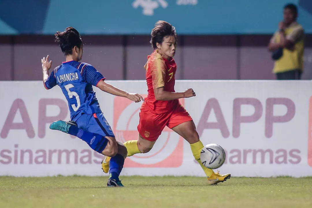 中国女足7-0大胜摘铜亚运女足,泰国女足对中国台北直播