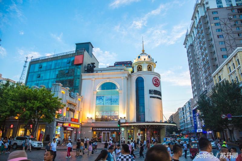 亚洲最大欧洲风情步行街,中国最长最大的步行街