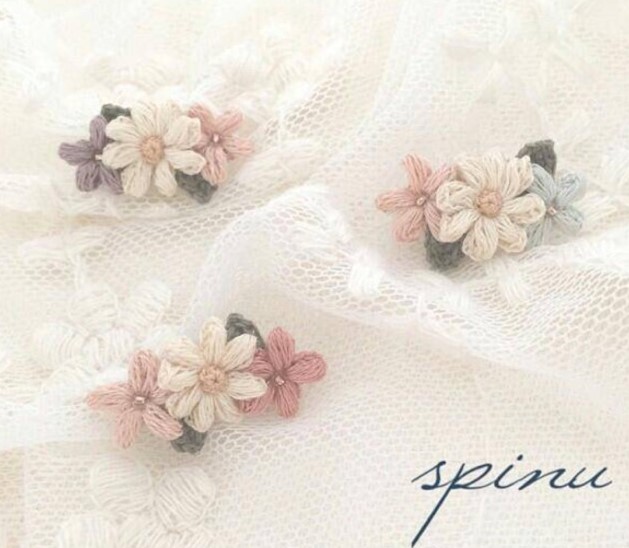 线头编织小物件,编织线小物件