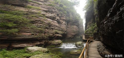 最美十大峡谷之一的太行山大峡谷,跨越三省太行山大峡谷风景