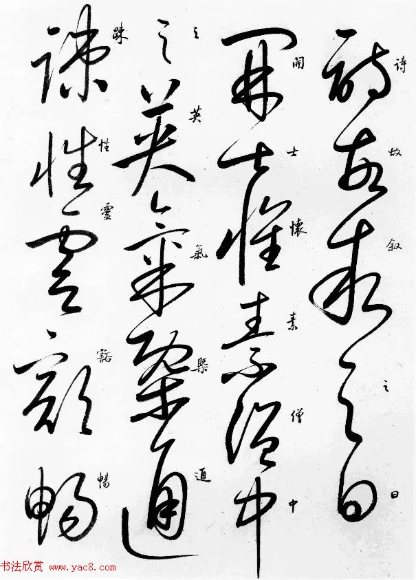 启功临怀素自叙帖高清放大版,启功临怀素自叙帖原文