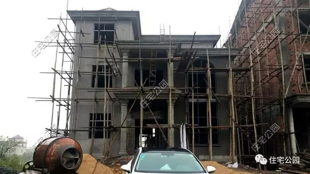 最新农村自建房效果图带地下室,农村一层自建房带地下室效果图