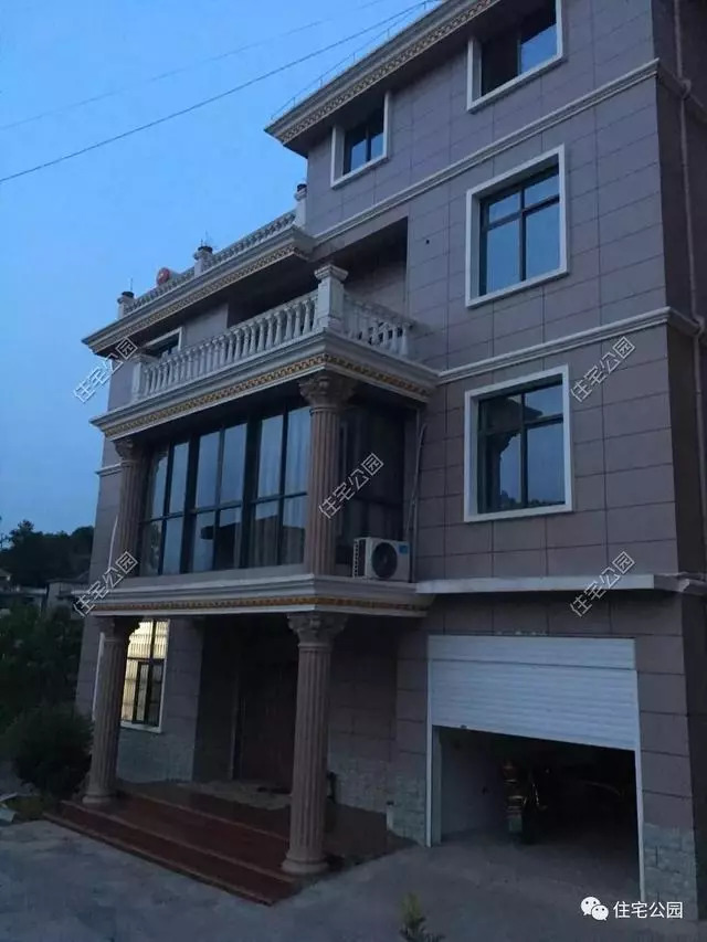 最新农村自建房效果图带地下室,农村一层自建房带地下室效果图