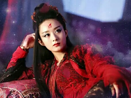 赵丽颖电视剧花千骨玉无心,赵丽颖演的玉无心打戏