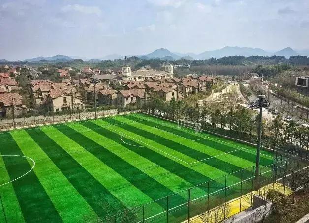 造价千万的完美球场秋天的青山湖边藏了一个网红级别的团建圣地
