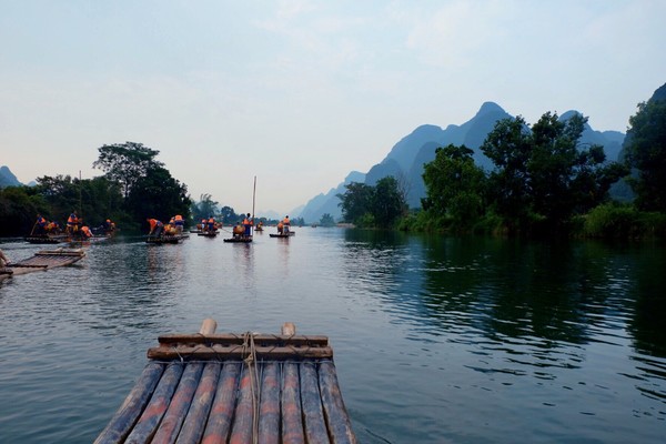 桂林阳朔无敌风景,阳朔龙头山水美如人间仙境