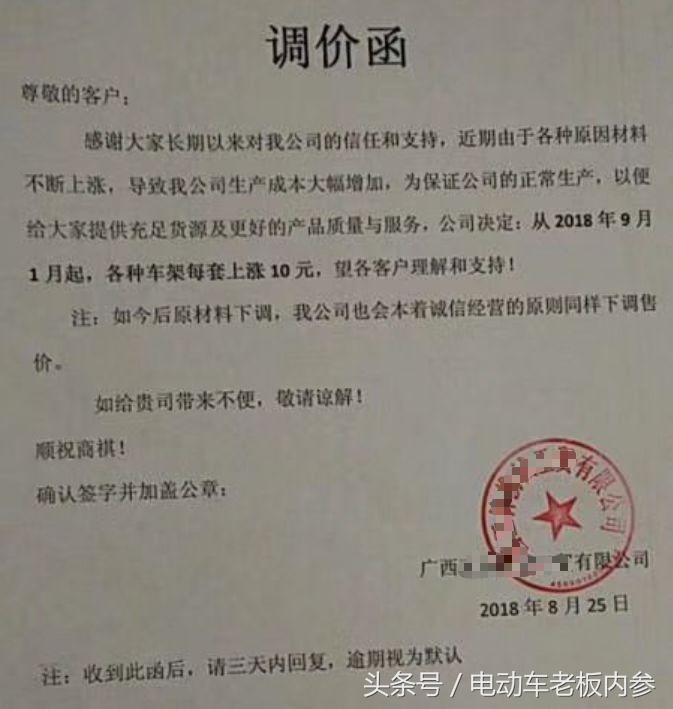 今天电动三轮车电池价格表,电动车电池涨价最新信息