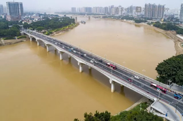 以前的南宁邕江大桥,南宁邕江桥珍贵记录