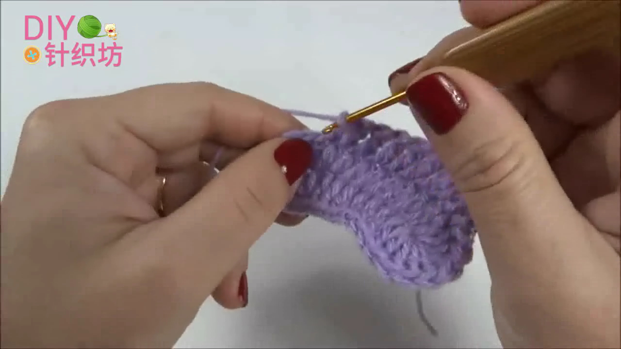 母婴钩织,婴儿手工钩织鞋线