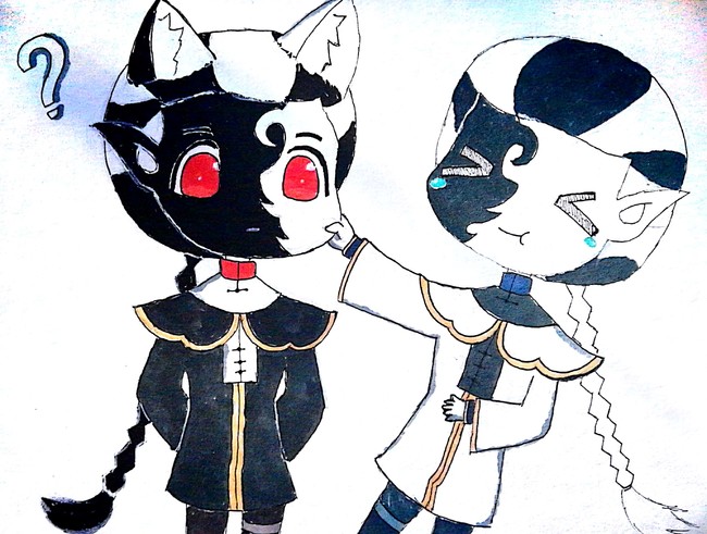 第五人格：哥哥小白日常欺负小黑系列！所以长得黑是我的错喽？