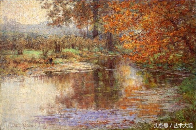 艺术大观油画,美国风景油画高清大图